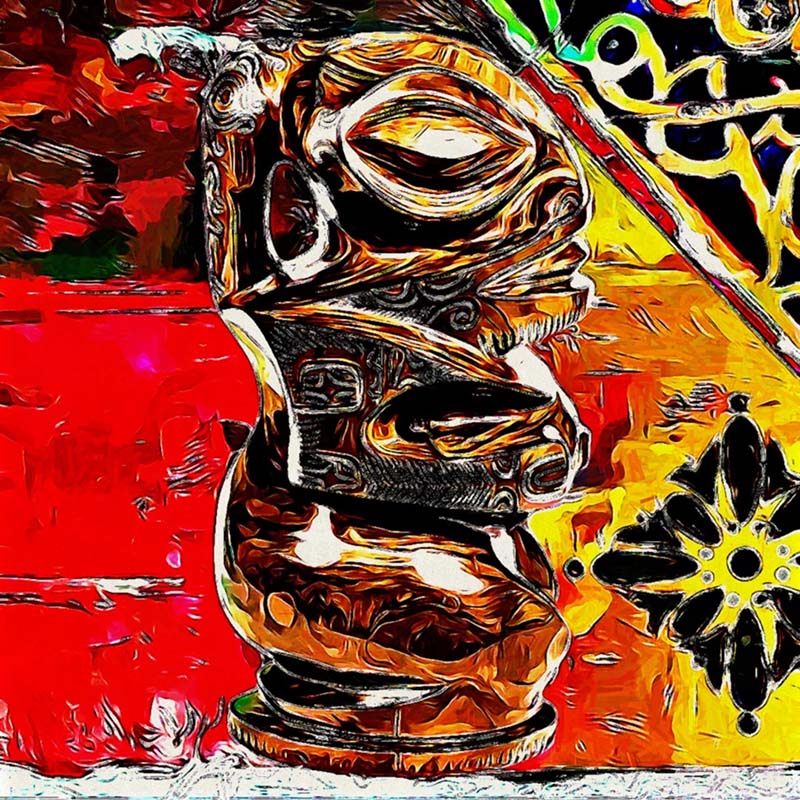 Tiki Kalanoa #001